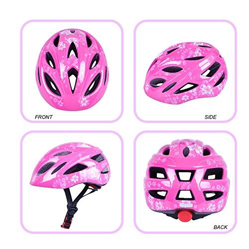  BDAY SPORTS Kids Toddler Bike Helmet Child Helmet with Safety Protective Gear Set- CPSC Certified