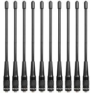 Retevis Walkie Talkie Antenna SMA-F Dual Band Antenna Compatible Baofeng UV-5R BF-888S Retevis H-777 RT21 Walkie Talkie (10 Pack)