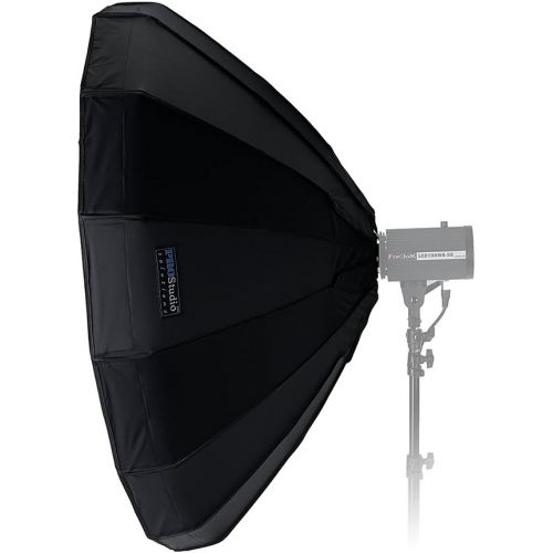  Fotodiox EZ-Pro 48in (120cm) Collapsible Beauty Dish Softbox with Flash (Speedlight) Speedring Insert