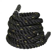 F2C 1.52 Diameter, Poly Dacron 304050FT Battle Rope Muscle Musculus Workout Polydac Undulation Fitness Exercise Training Ropes