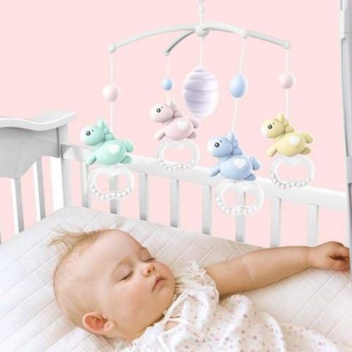  [아마존베스트]AFUNTA 26 Inch Baby Crib Mobile Bed Bell Holder Music Box Holder Toy Decoration Hanging Arm Bracket Baby Bed Stent Set Nut Screw