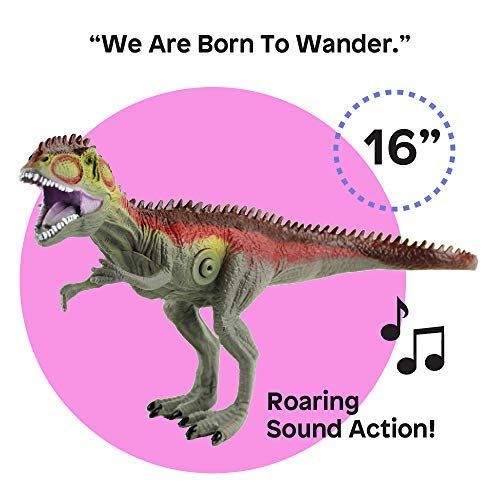  Boley Dinosaur Explorer Toy - Includes a Roaring T-Rex Dinosaur, Explorer Figure, Tool Box, & More! - 13Piece Jurassic Action Playset - Offers Hours of Pretend Play!