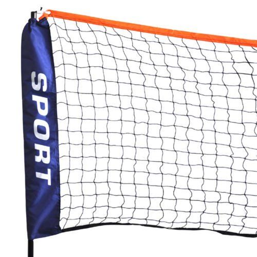  Produit Royal All in 1 Portable Badminton Volleyball Tennis Soccer Net with Adjustable Height Pole Stand - Lightweight 10 Foot Long 5 Foot High PVC Net & Steel Stand | Perfect for Family Sport I