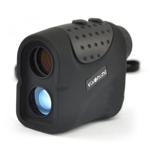  Visionking Range Finder 6x21 Built-in USB Rechargeable Lithium Battery Laser Rangefinder with Hunting Golf Rain Mode 1000m New (Black)