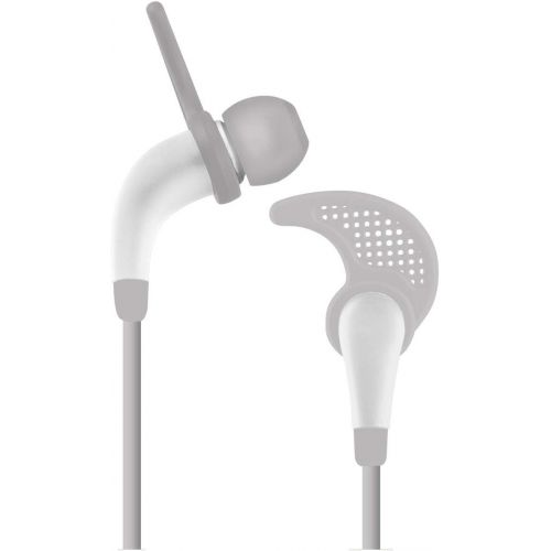  Sentry Industries Inc. Bluetooth Wireless Stereo Earbuds with Mic - White