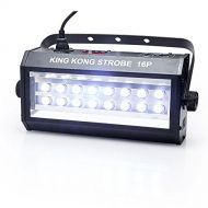 BLMART 400W DMX Sound control 16 LED Strobe Lamp Party Disco DJ Bar Light Show Projector Stage Lighting (400W)