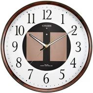 Rhythm Clock CITIZEN ( Citizen ) wall clock Eco Life M807 radio clock solar power Eco Mark 4MY807-023