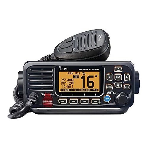  Icom M330G 31 VHF, Basic, Compact, with GPS, Black