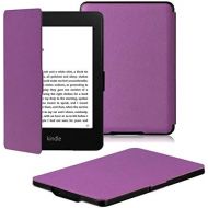 [아마존베스트]OMOTON Kindle Paperwhite Case Cover - The Thinnest Lightest PU Leather Smart Cover Kindle Paperwhite fits All Paperwhite Generations Prior to 2018 (Will not fit All New Paperwhite