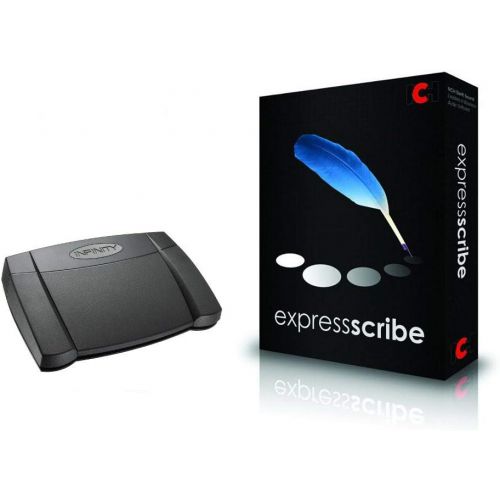  Express Scribe Pro Transcription Software with USB Foot Pedal