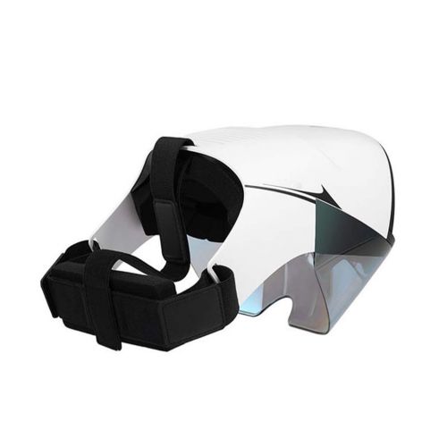  ZYY VR Virtual Reality Glasses VR Glass with Adjustable Lens and Strap for Smartphone 4.2-5.7 Inches Support Android Win and iOS-White Color