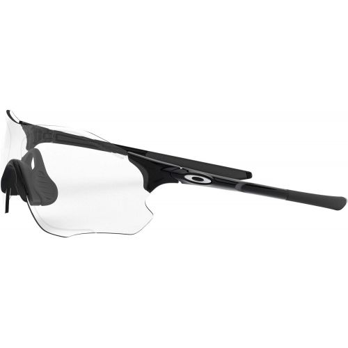 오클리 Oakley Mens Evzero Path Rectangular Sunglasses, Polished Black, 38.02 mm