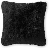 Loloi DSET Black Decorative Accent Pillow, 22 x 22 Cover WDown