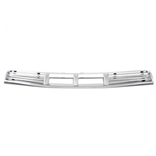 Auto Dynasty For Ford Mustang Pony Car ABS Plastic Front Lower Grille (Chrome) - 5th Gen Cologne V6