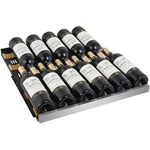  Allavino Flexcount VSWR177-1SSRN 177 Bottle Single Zone Wine Refrigerator with Right Hinge