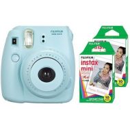 Fujifilm Instax Mini 8 Instant Film Camera Blue With 20 Sheets Instant Film