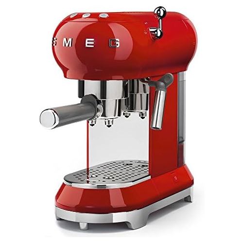 스메그 Smeg Espresso Machine Red ECF01 RDUS