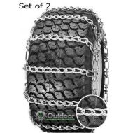 Outdoor Power Deals OPD tire chains (set of 2 ) 18x9.50-8 2 18X9.5-8-link with Tighteners