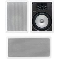 Earthquake Sound Image 5.25 Center Channel + Pair 2-Way 8 In-Wall Speaker