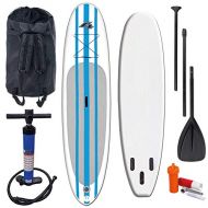 F2 Inflatable Basic Pro 115 Stand Up Paddle Board Set 800098 White/Blue