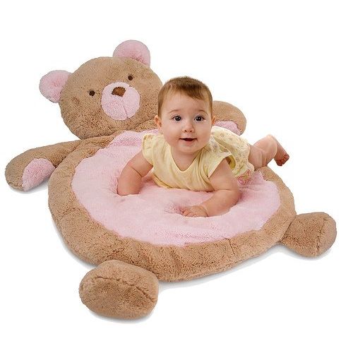  Bestever Baby Mat, Pink Bear (Discontinued by Manufacturer)