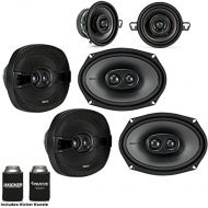 Kicker for Dodge Ram 2012+ Speaker Bundle - Two Pairs of 2017 Model KS 6x9 Speakers, a Pair of KS 3.5 Speakers.
