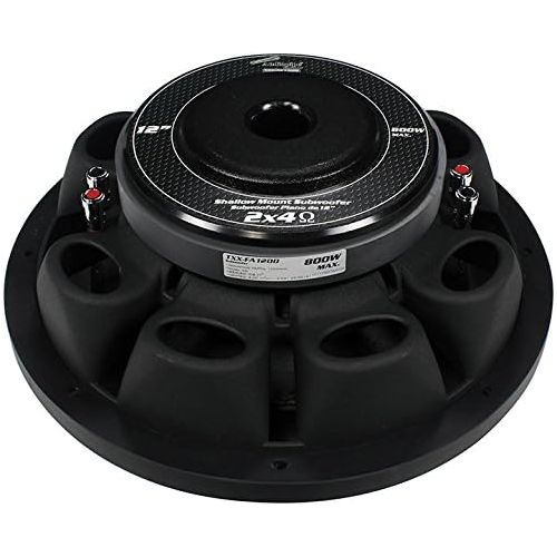  Audiopipe Shallow 12 Subwoofer DVC 4 ohm 800 Watts Max