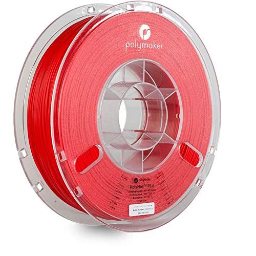  Polymaker PolyMax PLA 3D Printer Filament Polymaker Teal 2.85 mm 750g. Jam-Free and 9 Times Stronger Than Regular PLA