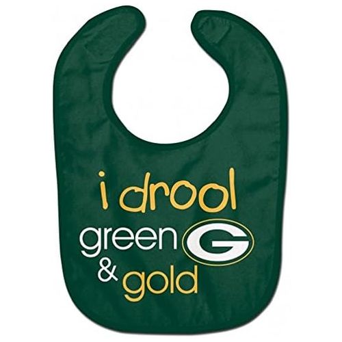  WinCraft NFL Green Bay Packers WCRA1959314 All Pro Baby Bib