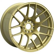 XXR Wheels 530 Gold Wheel with Painted Finish (18 x 8.75 inches /5 x 100 mm, 33 mm Offset)
