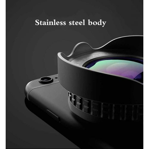  Lens LENS 2 in 1 Clip-On Kits120°Wide Angle 20X Macro, Professional HD Camera Kits for iPhone PlugsiPhone, Samsung, LG HTC and Other Smartphone,Pink
