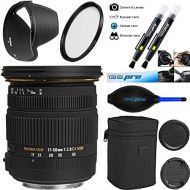 Sigma 17-50mm f2.8 EX DC OS HSM Zoom Lens for Canon DSLRs with APS-C Sensors - Deal-Expo Bundle