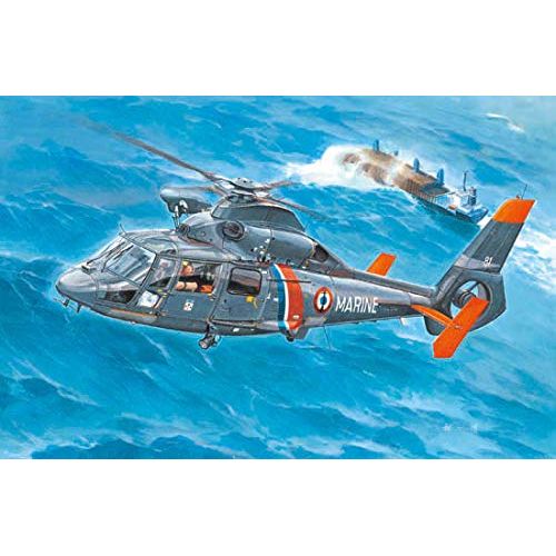  Trumpeter 1/35 AS365N2 Dauphin 2 French Marine Helicopter Kit