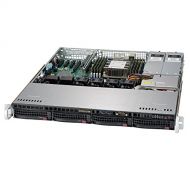 MITXPC Supermicro SuperServer 5019P-MTR with Intel Xeon Bronze 3104, 48GB (6x8GB) ECC RDIMM Memory, 128GB NVMe M.2 SSD, Dual 10G Ethernet, IPMI, 4 x 3.5 Drive Bays, Redundant PSU 1U Rackm