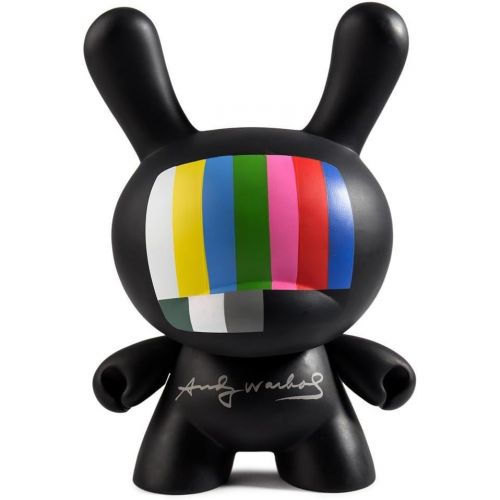 키드로봇 Kidrobot Andy Warhol Masterpiece 8-Inch TV Dunny