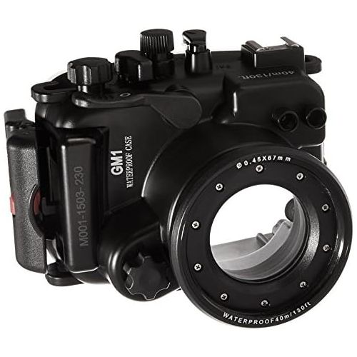 폴라로이드 Polaroid SLR Dive Rated Waterproof Underwater Housing Case For The Panasonic GM1 Camera with a 12-32mm Lens