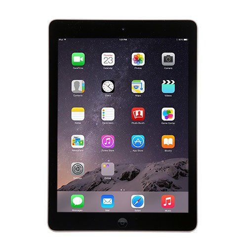 애플 Apple iPad Air MD786LLB Touchscreen Tablet (iOS 8, 1GB Memory, 32GB Hard Drive, Wi-Fi) Space Gray (Refurbished)