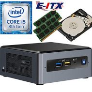 Mini Computer Intel NUC8I5BEH 8th Gen Core i5 System, 8GB Dual Channel DDR4, 2TB HDD, NO OS, Pre-Assembled and Tested by E-ITX