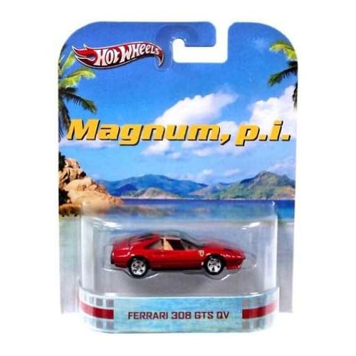  Hot Wheels Magnum, P.I. Ferrari 308 GTS QV Die Cast Car