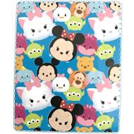 Disney Tsum Tsum Super Soft Travel Blanket 40 in X 50 in Brights