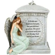 Roman 48476 8.5 Inch Height Memorial Urn Forever with the Angels