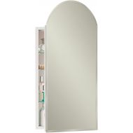 Jensen 52WH244PAX Bevel Mirror Medicine Cabinet, 15 x 31.25