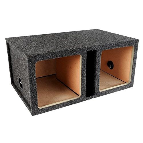 Atrend 15KDV 15 Dual Vented Square Subwoofer Enclosure for Kicker L5 and L7 Subwoofers