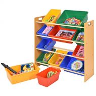 Unknown Toy Bin Organizer Kids Childrens Storage Box Playroom Bedroom Shelf Drawer