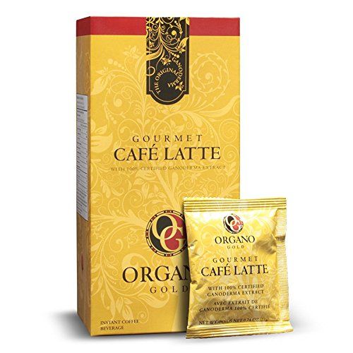  7 Box Organo Gold 100% Certified Organic Ganoderma Gourmet Coffee Cafe Latte Express Shipping