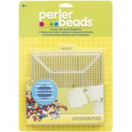 [아마존베스트]Perler Beads Large Square Pegboards for Kids Crafts, 4 pcs