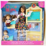 Barbie Teacher doll playset with real sonds and 2 students - 1995