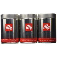 Illy illy Caffe Normale Fine Grind (Medium Roast, Red Band) 8.8 coffee cans (Pack of 6)
