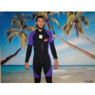 TommyD Sports 5MM Wetsuit, Full Length Front Zipper, Arm Zippers, Ankle Zippers Mens SIZE 4X, ITEM 8802