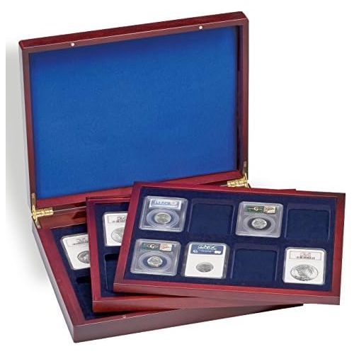  Lighthouse Volterra TRIO de Luxe presentation case for 24 certified coin holders - 4004117237782